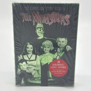 The Munsters - The Complete First Season 1(DVD, 2004, 3-Disc Set)
